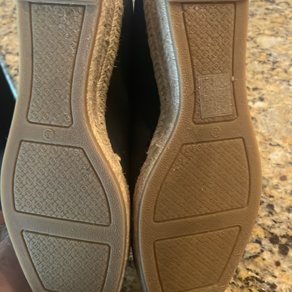 Tory Burch Black Heather Wedges - Picture 4 of 5